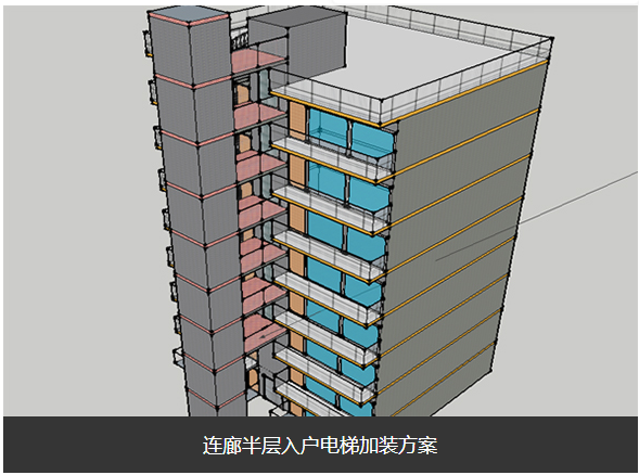 半層入戶效果圖